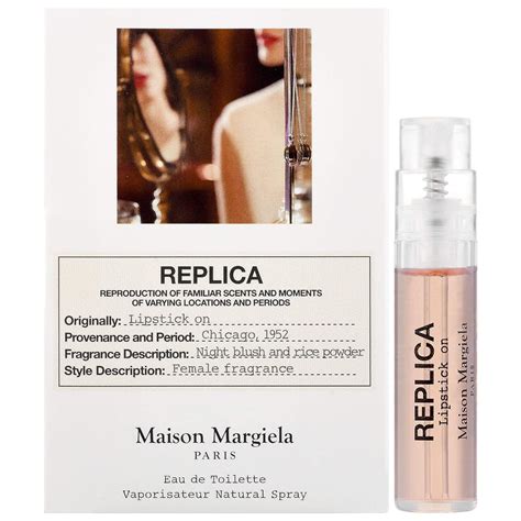 replica lipstick on perfume|Maison Martin Margiela Replica Lipstick On Eau de Parfum 0.04 .